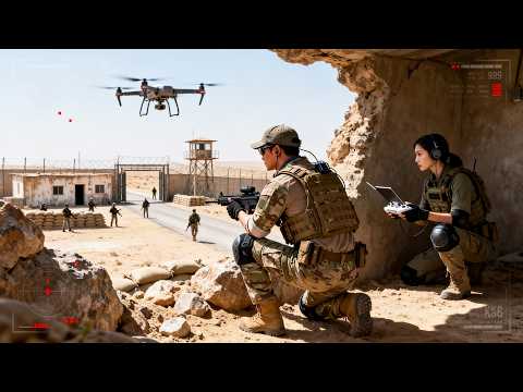 Special Forces Scout Terrorist Base with Drones—Then Launch Assault, Wiping Out 888 Enemies!