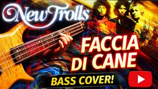 Faccia di Cane (New Trolls) - Bass cover con testo