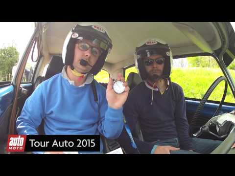 Tour Auto 2015 - Equipe AutoMoto / Citroën DS 1966 : caméra embarquée, ambiance et remise des prix