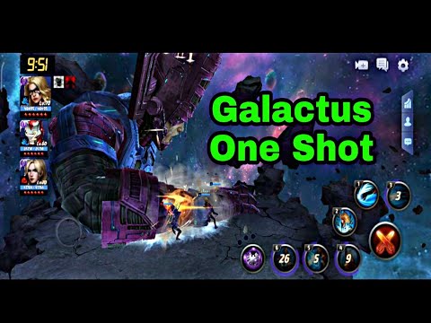 Galactus One Shot Guide | How To Quickly Clear Galactus - Marvel Future Fight