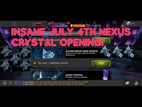 Insane July 4th Weekend 6* Nexus Massive Crystal opening!