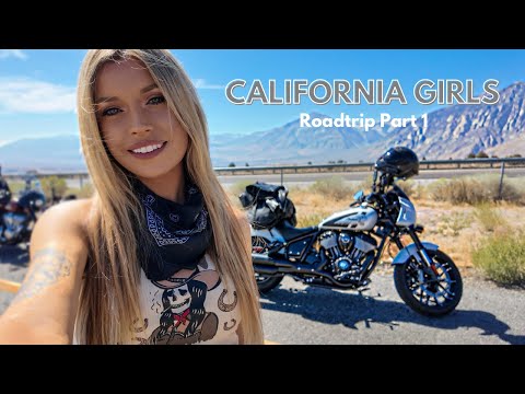 California Girls Motorcycle RoadTrip Part 1