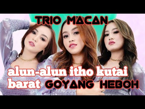 TRIO MACAN goyang heboh (Nita talia) alun-alun kutai barat puncak acara dahau kutai barat