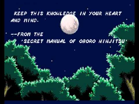 Shinobi III - Return of the Ninja Master - Intro Video (Mega Drive)
