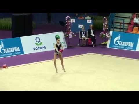 Rustemova Amina, ball, Художественная гимнастика