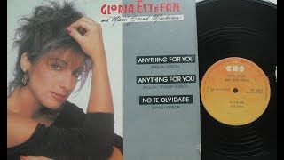Gloria Estefan - Anything for you - No te olvidare (Version en Ingles y Español) Gustavo Z