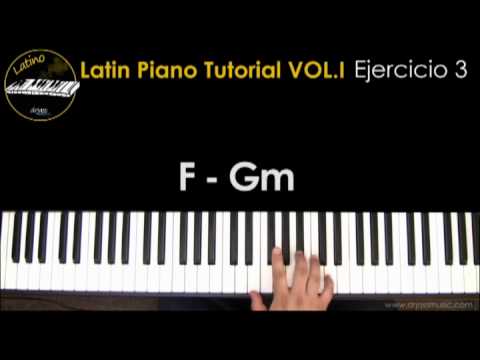 DRJASSMUSIC Latin Piano Tutorial Vol.1 - Ejercicio 3 (Español)