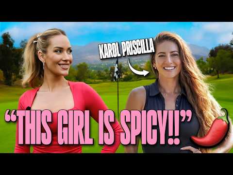 Golfer Influencers Paige Spiranac and Karol Priscilla Hit The Course In New Video