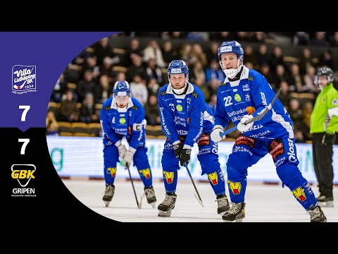HÖJDPUNKTER | VILLA LIDKÖPING 7-7 GRIPEN TROLLHÄTTAN | ELITSERIEN OMGÅNG 21