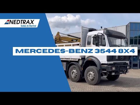 MERCEDES-BENZ 3544 8X4 **BIG AXLE* V8