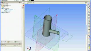 Rozwijanie powierzchni walcowych (T-Flex CAD).