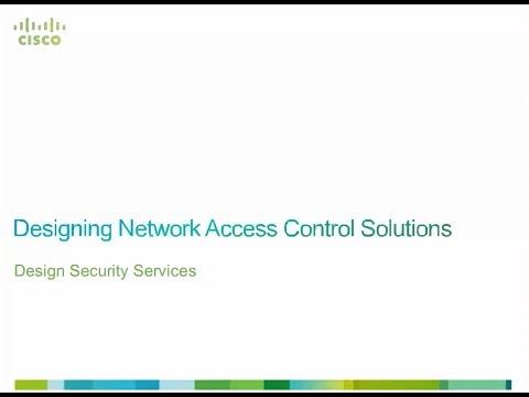 thinQtank Learning CCDP Training Camp - Design Sec Services (Designing Network Access Control)