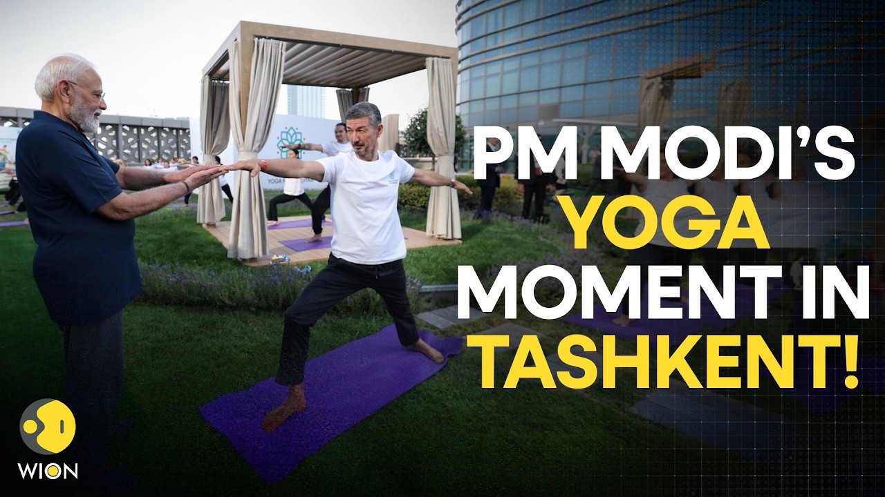 SCO Summit 2026 LIVE: PM Modi Joins Yoga Session in Tashkent as World Leaders Gather | WION Live