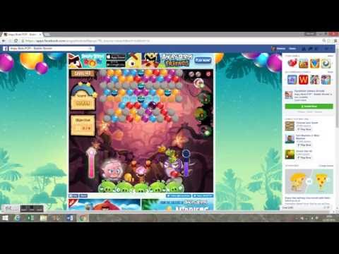Angry Birds POP! on Facebook - Level 43 Walkthrough