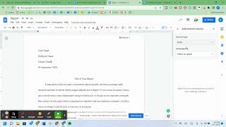 Add Sources for MLA formatted Citations in Google Doc