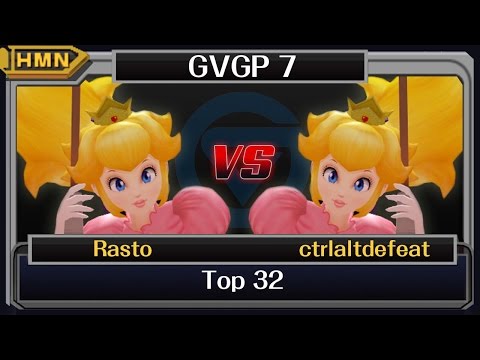 GVGP 7 Top 32 Melee - Rasto (Peach) vs. ctrlaltdefeat (Peach)