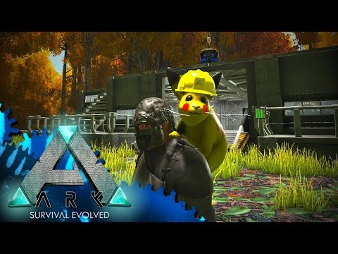 MODDED ARK: Mystic Poop ~ Ep 6 ~ PIKACHU?! & ARK FUTURISM!!