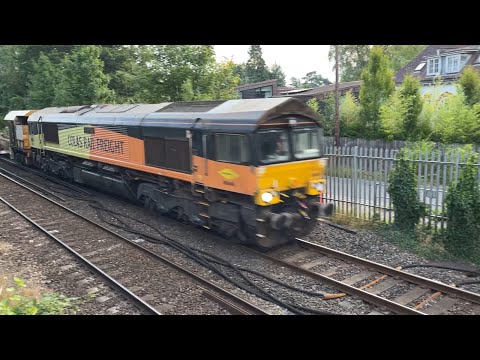Class 66 | 66849 ‘Wylam Dilly’ + 66791 | Top & Tail | Colas