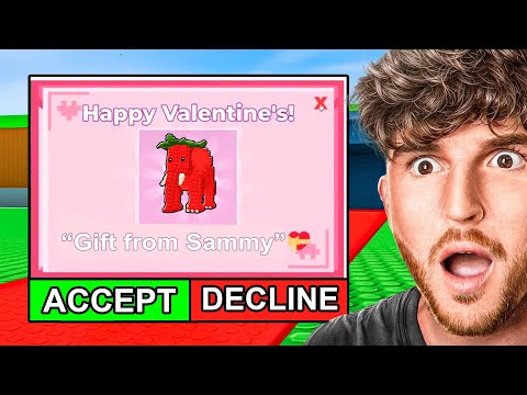 Sammy GIFTED ME a STRAWBERRY ELEPHANT