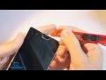 Снимаем заводские пленки с Sony Xperia Z, избавляемся от царапин 