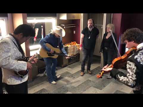 Dwight Yoakam - LSD Dressing Room Rehearsal "Dim Lights"