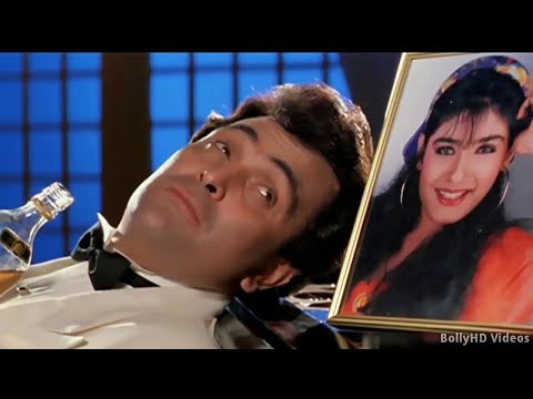 Kitna Sukun Kitna Aaram | Rishi Kapoor & Raveena Tandon | Saajan Ki Baahon Mein | 90's Romantic Song