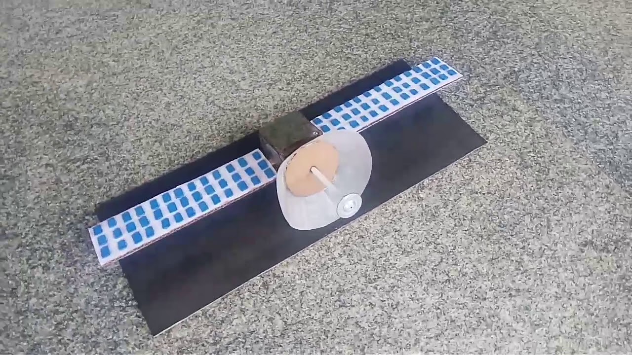 Commutation satellite 3D model