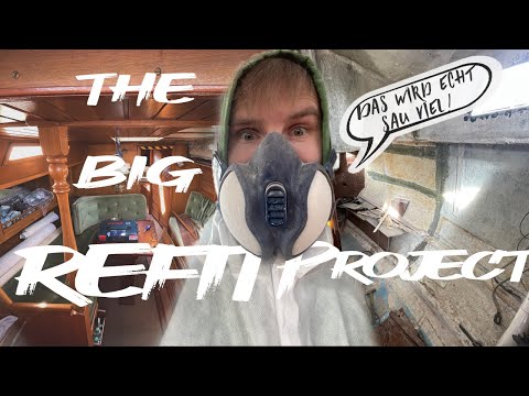 Biggest Refit Sailingyacht | kurzer #kanaltrailer meines Projektes #Weltumseglung