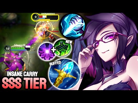 BUFFED MORGANA JUNGLE + RYLAI'S BUFF & ULTIMATE SHIELD IS BROKEN!! CARRY 4V5! | Morgana - Wild Rift