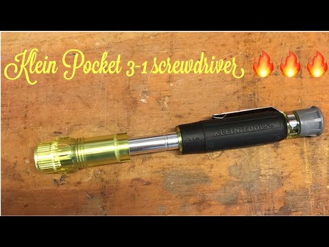 Klein pocket 3-1 Hvac Screwdriver Review