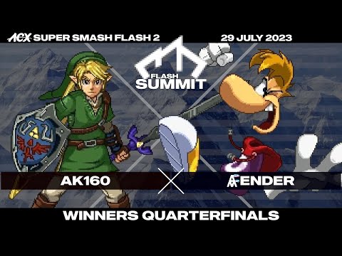 AK160 (Link) vs Ender (Rayman) - Winners Quarterfinals - Flash Summit 5