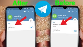 Telegram New Update-How to send Message on Telegram without showing phone number