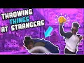 THROWING THINGS AT STRANGERS IN WALMART THEY GOT SO MAD