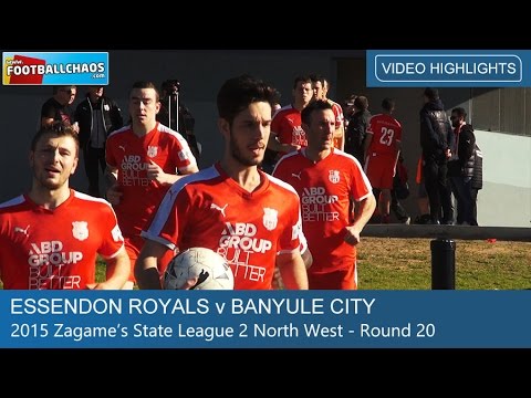 2015 FFV Rd 20 - Essendon Royals v Banyule City