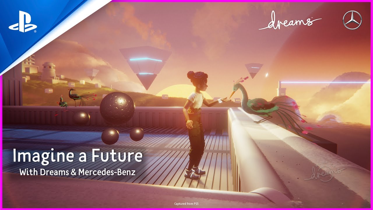 M-Benz還會開發遊戲? PS5遊戲《Dreams》展現品牌未來世界