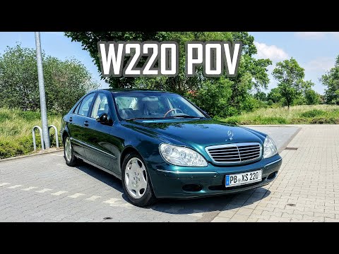 2000 Mercedes S320 W220 || POV Fahrt zur Indoor Waschbox