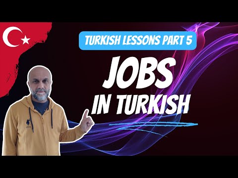 🔍Explore Jobs and Occupations In Turkish💼🇹🇷