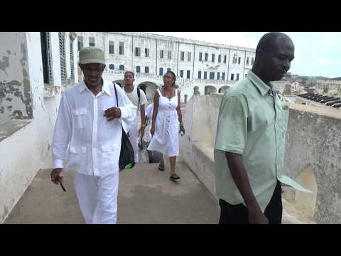 White Devils on Top & Blacks on The Bottom at Cape Coast Holocaust Dungeons - Ghana May 2019 Tour