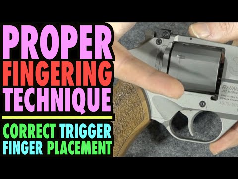Proper Fingering Technique (Correct Trigger Finger Placement)