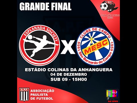 Final Esplanada FC X MESC Academy (Sub 09)