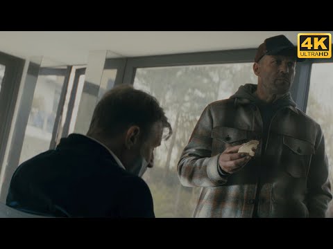 JASON STATHAM KICKS GUY IN WATER  - Pool Interrogation l A WORKING MAN 4K CLIP