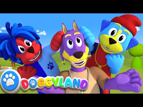 Head Shoulders, 5 Little Puppies + More Kids Songs & Nursery Rhymes | Doggyland Compilation | 25 MIN