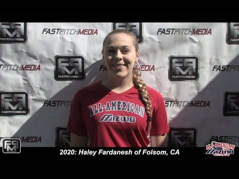 2020 Haley Fardanesh Pitcher Softball Skills Video - All American Mizuno