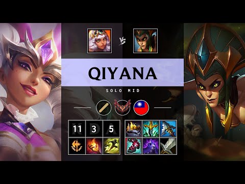 Qiyana Mid vs Cassiopeia - TW Grandmaster Patch 25.15