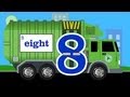 Garbage Truck Number Counting Garbage Trucks Count 1 To 10 For Kids