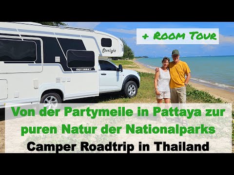 From the party scene in Pattaya to the pristine nature of the national parks - a campervan road t...