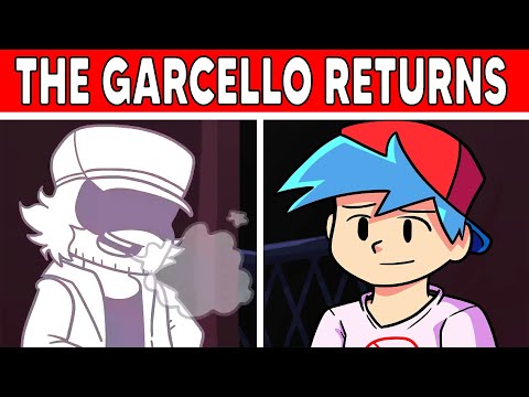 FNF vs The Return Of Garcello - Smoke em Out Struggle Full Week Cutscene+Ending[Friday Night Funkin]