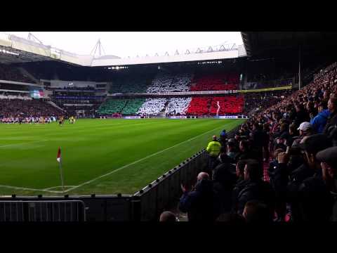 Opkomst PSV-FC Groningen sfeeractie