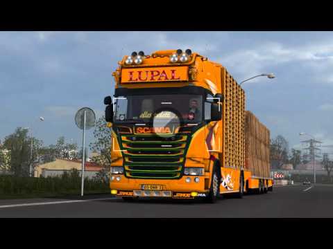 ETS2 Scania Lupal Hodonín - Bratislava