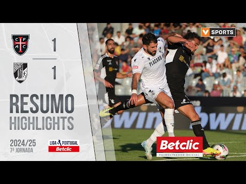 Resumo: Casa Pia  1-1 Vitória SC (Liga 24/25 #7)